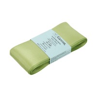 Лента атласная 50 мм ( 2 ")  "Gamma"   AL-50P   ФАСОВКА   5 x  5.4 м №086 серо-зеленый