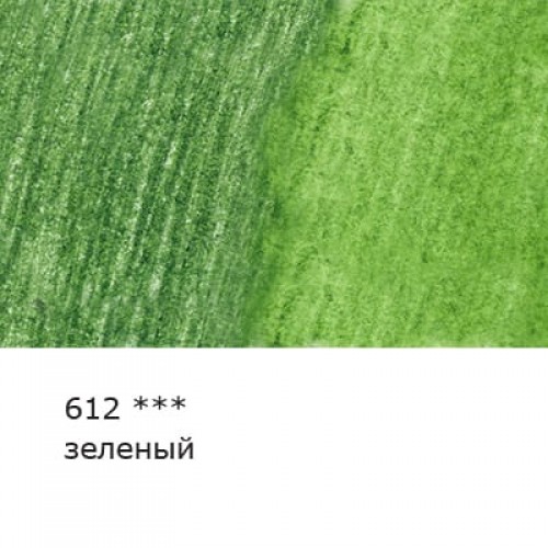 "VISTA-ARTISTA"   "Gallery"   VGWP   Карандаш акварельный художественный   заточенный   6 шт. 612 Зеленый (Green)