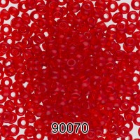 Бисер Чехия круглый 3   10/0   2.3 мм  500 г 90070 (Ф132) красный