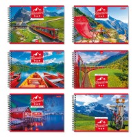 "Светоч"   Альбом для рисования,   100 г/м2  A4   29 х  20.5 см  6 шт.  на гребне   40 л. 40АЛГР4_000246 Давайте отдохнём