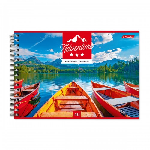 "Светоч"   Альбом для рисования,   100 г/м2  A4   29 х  20.5 см  6 шт.  на гребне   40 л. 40АЛГР4_000246 Давайте отдохнём