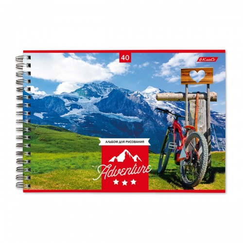 "Светоч"   Альбом для рисования,   100 г/м2  A4   29 х  20.5 см  6 шт.  на гребне   40 л. 40АЛГР4_000246 Давайте отдохнём