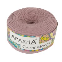 Пряжа ARACHNA "Sling Maxi"   100\% хлопок   4 шт. х  300 г ± 30 г  100 м ± 5 м №37 пудровый