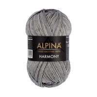 Пряжа ALPINA "HARMONY"   100\% мериносовая шерсть   10 шт. х  50 г  175 м ± 5 м №12 св.серый