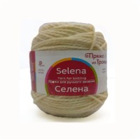 Пряжа из Троицка "Селена"   100\% шерсть   5 шт. х  100 г  160 м №166 суровый