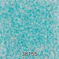 Бисер Чехия круглый 1 10/0 2.3 мм 500 г 38155 (Ф050) св.бирюзовый