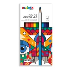"Carioca Plus"   Карандаши цветные   заточенный   12 цв. 45201
