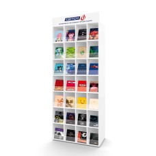 "Светоч"   Стенд (стеллаж) для тетрадей, 28 ячеек   БП-0059258 .