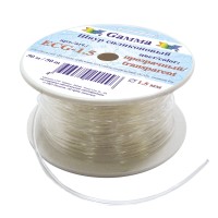 Шнур "Gamma"   1.5 мм  ECG-1.5   силиконовый   50 м ± 0.5 м прозрачный