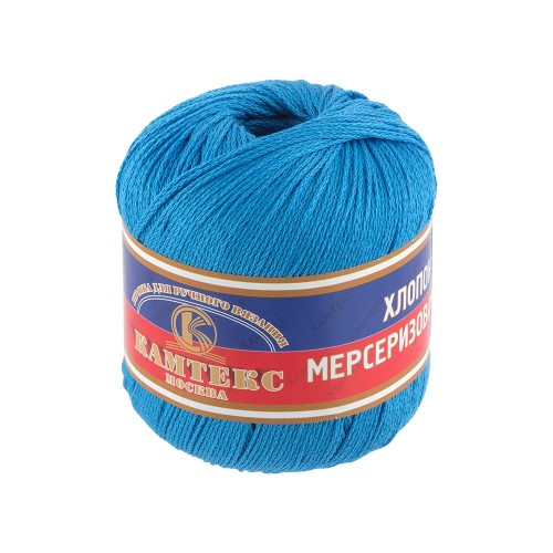 Пряжа Камтекс КТ "Хлопок мерсериз"   100\% хлопок   10 шт. х  50 г  200 м 050 коралл