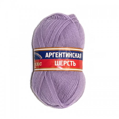 Пряжа Камтекс КТ "Аргентинская шерсть"   100\% шерсть   10 шт. х  100 г  200 м 007 лён
