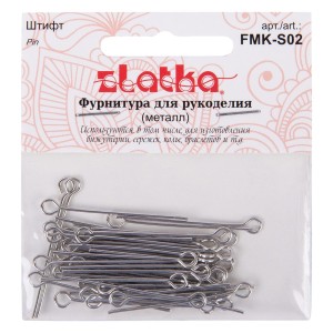 "Zlatka" Штифт   FMK-S02   30 мм  5 х  50 шт 04 под золото