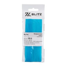 Лента капроновая 6 мм ( 1/4 ")  "BLITZ"   OR-6   ФАСОВКА   5 х  5.4 м №014 желтый