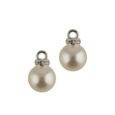 Бусина "Zlatka"   пластик   JJB-03   12 мм  5 х  2 шт №01 Жемчужный