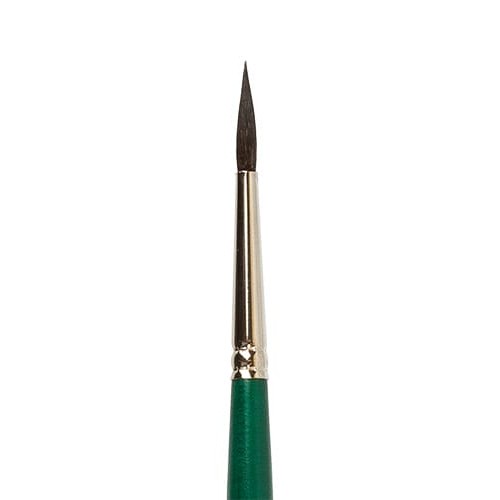 Кисть "Green Line" "VISTA-ARTISTA"   90211-05   имитация белки   круглая   5 шт  короткая ручка №05
