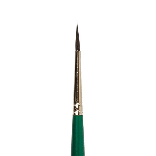 Кисть "Green Line" "VISTA-ARTISTA"   90211-03   имитация белки   круглая   5 шт  короткая ручка №03