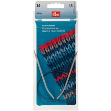 Спицы  PRYM 211230   круговые   алюминий  d 3.0 мм  40 см  1 шт .