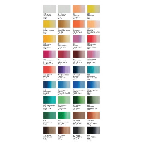 Краска масляная "VISTA-ARTISTA"   Studio   VAOS-45   45 мл  3 шт. 324 Охра красная (Ochre red)