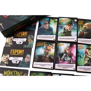 Игра настольная "Эврикус"   "Монстры vs Герои. Мифы Ктулху"   BG-11066 .