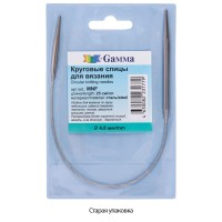 Спицы  GAMMA круговые   MNF   сталь  d 4.0 мм  25 см  1 шт с металлической леской
