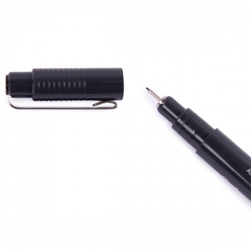 "Pentel"   Линер Pointliner   0.1 мм  12 шт. S20P-1A 0.1 мм черные чернила
