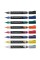 "Pentel"   Маркер-кисть с кнопкой подкачки чернил XGFH в блистере   1-10 мм   кисть XGFH-DVX фиолетовый+синий металлик