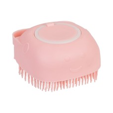 "Lol&Pop"   Мочалка силиконовая   LLP-312   силикон   5 х 8 х 8 см №01 розовый