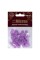 Кнопка "Micron"   POM-12 FL   Кнопки пластиковые   пластик  d 12 мм  15 шт. № 013 фиолетовый