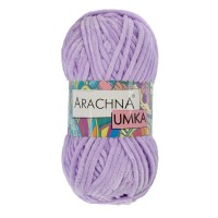 Пряжа ARACHNA "UMKA"   100\% полиэстер   5 шт. х  100 г  120 м ± 5 м №15 св.сиреневый