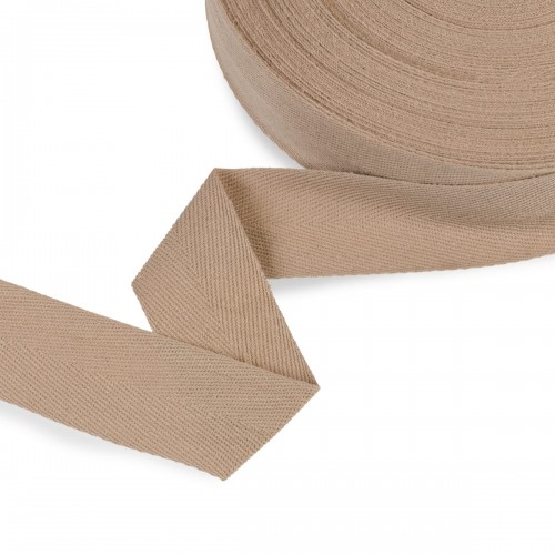 Лента киперная   40 мм  TCT-40   50 м льняной/linen