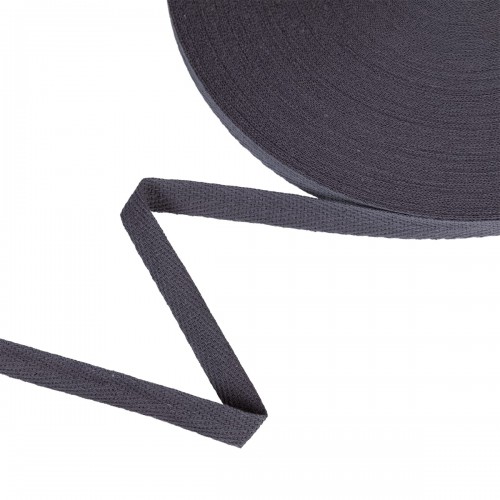 Лента киперная   10 мм  TCT-10   50 м т.серый/dark grey
