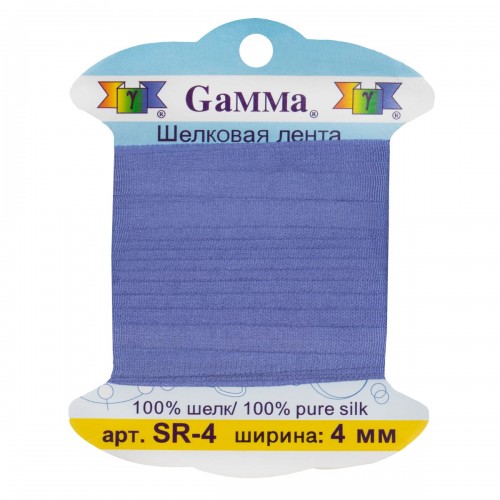 "Gamma"   шелковая   SR-4   ФАСОВКА   0.2 -  4 мм  9.1 м ± 0.5 м №138 сиреневый