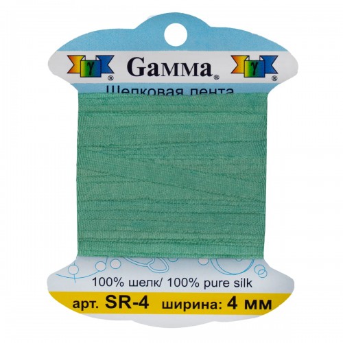 "Gamma"   шелковая   SR-4   ФАСОВКА   0.2 -  4 мм  9.1 м ± 0.5 м №186 зеленый
