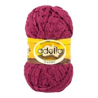 Пряжа ADELIA "NAOMI"   100\% акрил   5 шт. х  100 г  24 м ± 1.5 м  СК/Распродажа №14 сиреневый