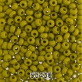 Бисер Чехия круглый 5 10/0 2.3 мм 500 г 53430 (Ф376) оливковый