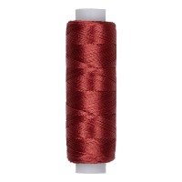 Нитки для вышивания "Gamma"   V150/2   100\% вискоза   10 x  183 м  200 я №3049 красно-коричневый