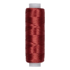 Нитки для вышивания "Gamma"   V150/2   100\% вискоза   10 x  183 м  200 я №3049 красно-коричневый