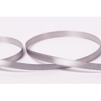Лента атласная 6 мм ( 1/4 ")  "Gamma"   33 м ± 2 м №003 св.серый