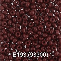 Бисер Чехия "GAMMA" круглый 5   10/0   2.3 мм  50 г  1-й сорт E193 бордовый ( 93300 )