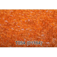 Бисер Чехия "GAMMA" TWIN 3   321-96001   2.5 x 5 мм  10 х  5 г  1-й сорт T054 оранжевый ( 01184 )
