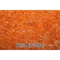 Бисер Чехия "GAMMA" TWIN 3   321-96001   2.5 x 5 мм  10 х  5 г  1-й сорт T054 оранжевый ( 01184 )
