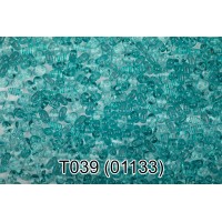 Бисер Чехия "GAMMA" TWIN 3   321-96001   2.5 x 5 мм  10 х  5 г  1-й сорт T039 т.голубой ( 01133 )