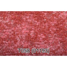 Бисер Чехия "GAMMA" TWIN 3   321-96001   2.5 x 5 мм  50 г  1-й сорт T058 розовый ( 01193 )