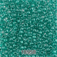 Бисер Чехия круглый 6   10/0   2.3 мм  500 г 18958 (Ф486) бирюзовый