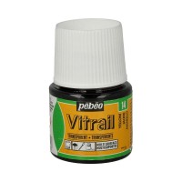 "PEBEO"   Краска для стекла и металла Vitrail лаковая прозрачная   45 мл 050-014 желтый
