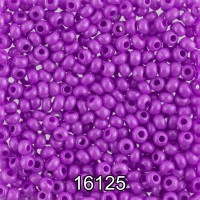 Бисер Чехия круглый 1   10/0   2.3 мм  500 г 16125 (Ф494) сиреневый