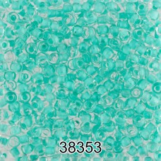 Бисер Чехия круглый 5   10/0   2.3 мм  500 г 38353 (Ф611) св.зеленый