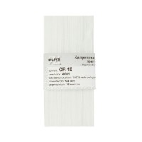 Лента капроновая 10 мм ( 3/8 ")  "BLITZ"   OR-10   ФАСОВКА   5 х  5.4 м №001 белый