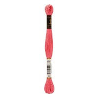 Нитки для вышивания "Anchor"   мулине   100\% хлопок   12 x  8 м 0040 розовый