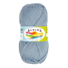 Пряжа ALPINA "TOMMY"   100\% микнес   10 шт. х  50 г  130 м ± 10 м №040 серый